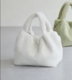 イアパピヨネ　【新品】　エコファー　トートバッグ