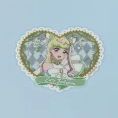 キュアズキューン　タワレコカフェ　ハート型クリアカード