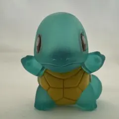 ポケモンキッズ★ゼニガメ★クリア★初期★1996★指人形★ソフビ★当時物