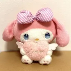 パステルキューピッド　マイメロディ ぬいぐるみ　サンリオ　ハート　エンジェル