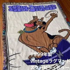 【入手困難】アメリカ　スクービー・ドゥーScooby-Doo ラグマット　アニメ