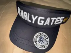 PEARLY GATES バイザー　ブラック