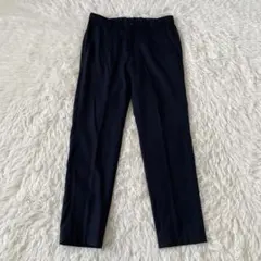 グリーンレーベルリラクシング　ウール混9分丈スラックスパンツ Ｓ　オフィス