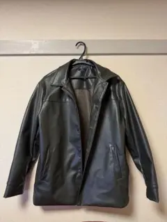 【美品】URBAN RESEARCH カーキ レザージャケット Mのサムネイル