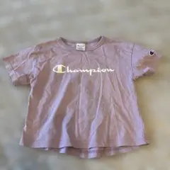 Champion 薄紫 Tシャツ 110サイズ