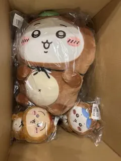 ちいかわ たぬきだもんくじ A賞（ちいかわ）B賞（ハチワレ、うさぎ）　3セット