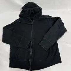 UNIQLO ユニクロ　ブラック　フルジップ パーカー　Lサイズ