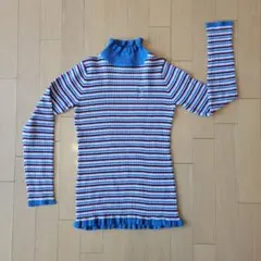 【美品】組曲 タートルネック 長袖Tシャツ 150～160 KUMIKYOKUのサムネイル