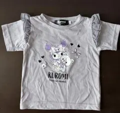【美品】クロミ サンリオ 半袖Tシャツ 女の子 Tシャツ キッズ　半袖のサムネイル