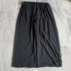 90s usa製 激太！ black wide Slacksのサムネイル