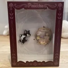 ピノキオ　クレオ＆フィガロ　ブローチ ピンズ ランド ディズニーストア