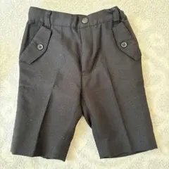 COMME CA ISM ブラックショートパンツ　90センチ