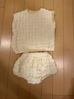 80サイズ　ワッフルセットアップ