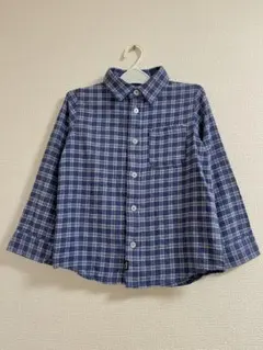 ＢeＢeチェック 長袖シャツ