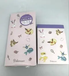 ポケモン イーブイ ブイズ cute model メモ帳、ふせん