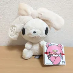 チャックスGP 汎用ウサギ ぬいぐるみマスコット 《ベージュピンク
