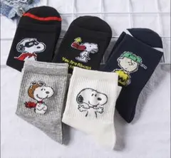 スヌーピー靴下 5足セット