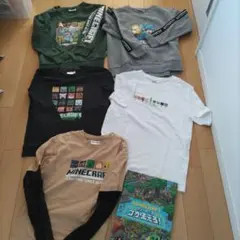 Minecraft 長袖カットソー トレーナー150　まとめ売り マイクラ