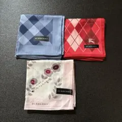 バーバリー　ハンカチセット