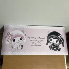 【新品未使用】月夜のメロクロ マイメロディ クロミ ラバーマット 40×90cm