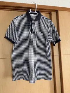 LACOSTE ストライプポロシャツ