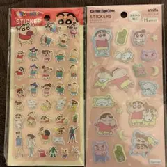 クレヨンしんちゃん シール ステッカー 2種セット