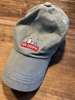 LINDSAY SNOOPY デニム キャップ 帽子のサムネイル