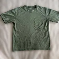 UNIQLO U ポケットTシャツ カーキ 150のサムネイル