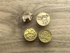 シーリングワックススタンプ 4個セット　ベッド