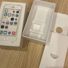 【箱のみ】Apple iPhone 5s 32GB Silver 空箱のサムネイル