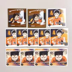 ハイキュー シール烈伝 西谷夕 SP入 烏野 シールコレクション スクエアシール