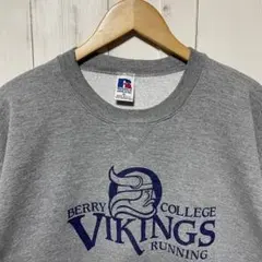 USA製 90s ラッセル バイキング 前V スウェット ビッグサイズ XL