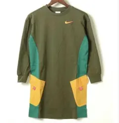 Nike 長袖ワンピース オリーブグリーン