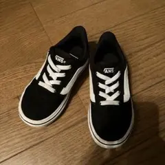 VANS キッズ スニーカー 黒16.0