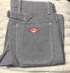 【美品】DANTON 千鳥格子柄 ショートパンツ 34 xs