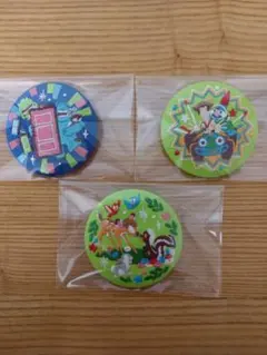 ディズニー 刺繍缶バッジ　セット