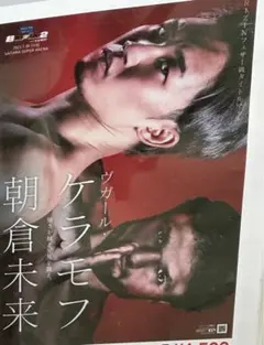 RIZIN 朝倉未来　タイトルマッチポスター　2枚組