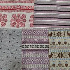 ジャガードニット生地