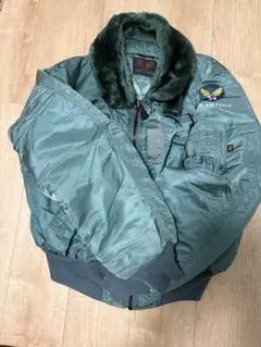 4*４様 【美品】【レア】90s Alpha B-15D USA製　LARGE