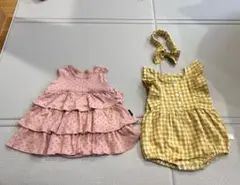 ロンパース　60〜70cm 女の子　ベビー服