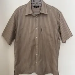 Burberry バーバリー　ロンドン　シャツ　ストライプ　ノバチェックLサイズ