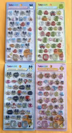ボンボンドロップシール たまごっち まめっち めめっち みみっち 4種セット