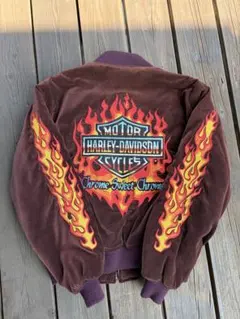 Harley-Davidson ベロアジャケット スカジャン