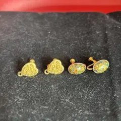 アンティーク風イヤリング　2個セット！