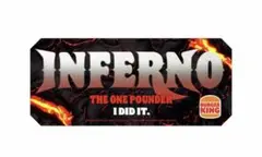 BURGER KING　INFERNO ステッカー