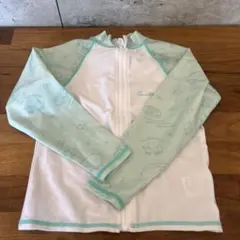 110サイズ UVカット長袖ラッシュガード　すみっこぐらし