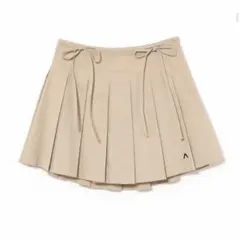スカート andmary Bibi pleats mini skirt andmary Bibi pleats mini skirt beige S - メルカリ