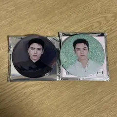 SEVENTEEN セブチ VERNON バーノン 缶バッジ 2種セット