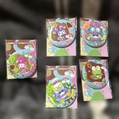 サンリオキャラクターズ　缶ミラー　5個