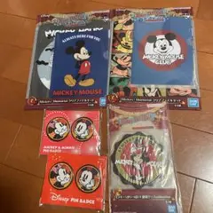 缶バッチ、クリアファイル、コースターセット